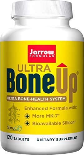 Jarrow Formulas Ultra Bone-Up, Promotes Bone Density, 120 Easy-Solv Tabs