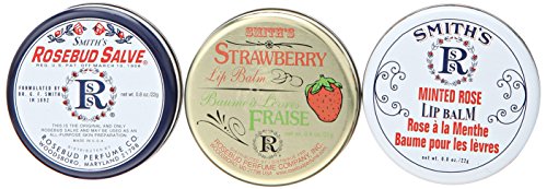 Rosebud Three Lavish Layers Lip Balm, 0.8 Ounce