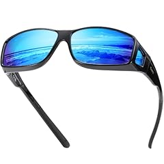 Black Frame Revo Blue Lens