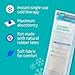 Medline 2-in-1 Absorbent Perineal Pad and Instant Cold Ice Packs for Postpartum Care (8 Count). Ready-to-use Essential for After Delivery, Maternity, Postpartum Care