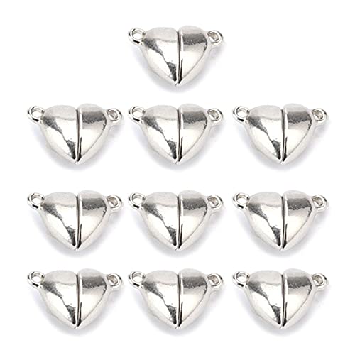 10Pcs/Set Pendants Friendship Heart…