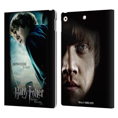 Étui portefeuille iPad 10.2 Ron Weasley avec support réglable et rangements