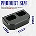 Canitu 2Pcs Black Door Lining Bushings Replacement,CNC Machined Door Bushing Kit Door Lining Bushings & Handling Replace Improves Stiffness for Mazda NA, NB, NC, ND,for MX-5 All Miata Generation