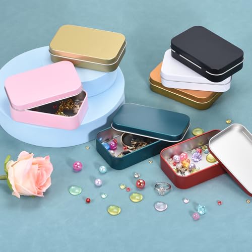 Boîtes de rangement en métal légères avec couvercle hermétique pour protéger vos petits objets