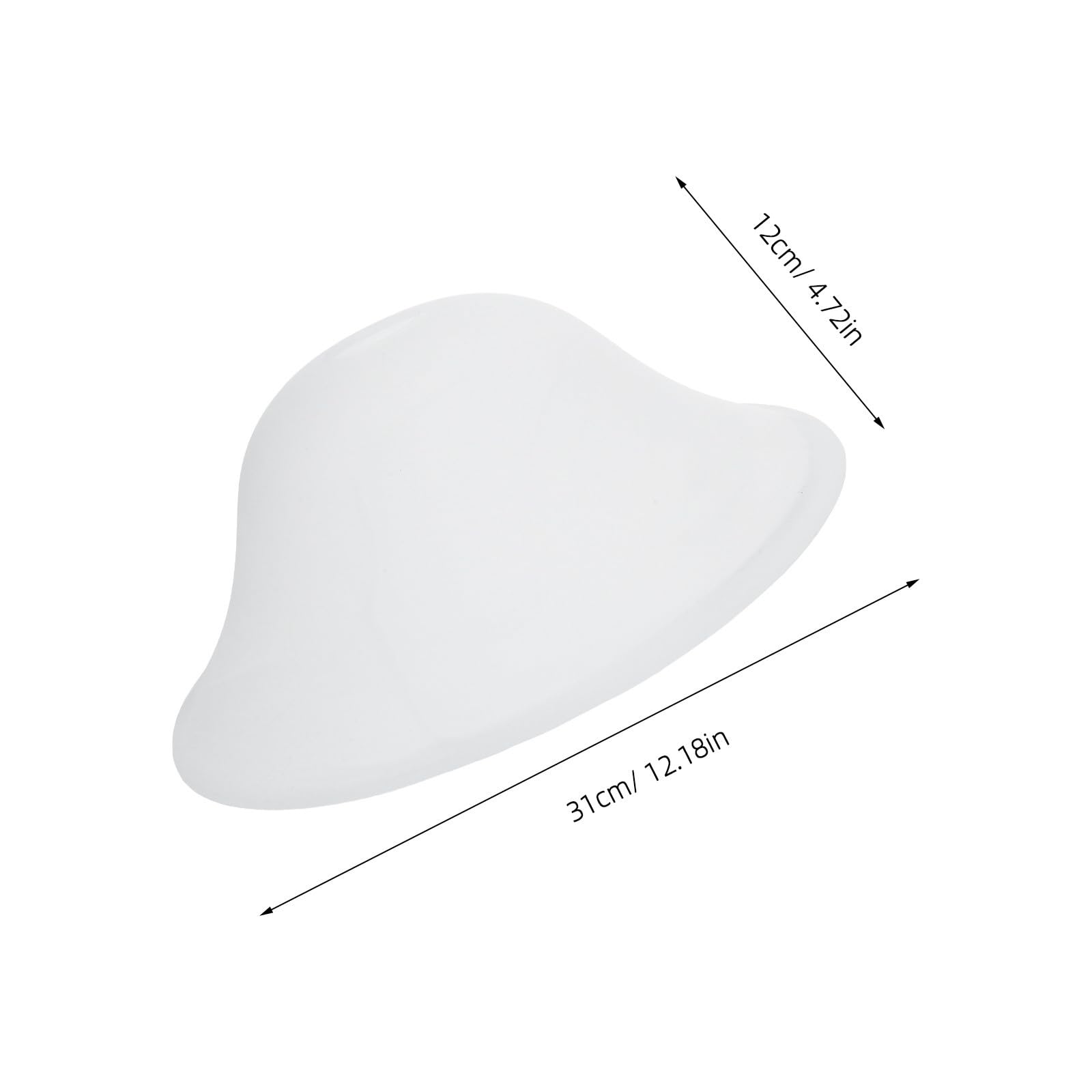 Mikikit Weißer Ersatzglas aus Glas mit Schneeflocken Design Lampenschirm Vielseitig Kompatibel Einfach zu Entfernen Ø 42mm Geeignet für Wohnzimmer und Küche