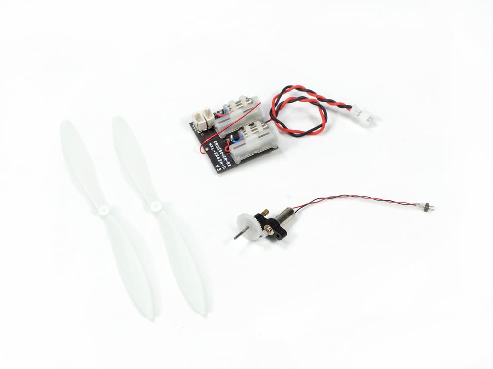 DIY Micro Brushed Power System with 4x12 Brushed Motor,Micro Prop,Micro Receiver for RC Micro Mini Indoor Airpalne (BLPS412-247)
