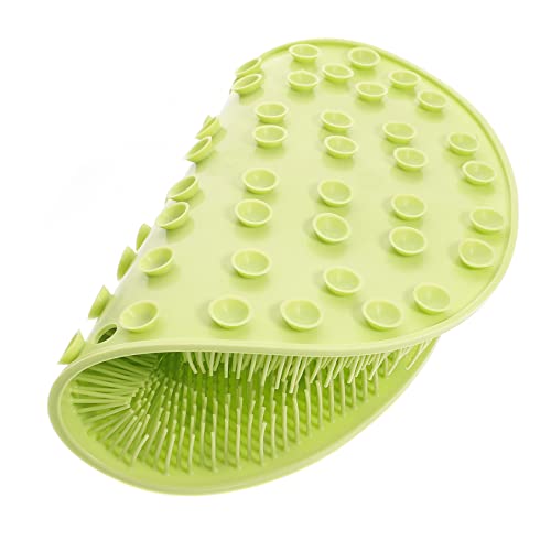Homoyoyo Brosse de Massage des Pieds en Tpr Tapis de Bain à Ventouse Nettoyeur Exfoliant Multifonctionnel Améliore la Circulation Sanguine pour Tout Âge