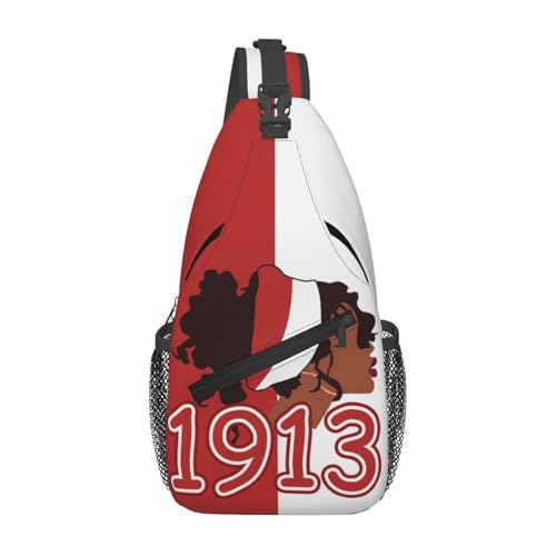 Sorority Sling Bag Backpack Chest Bags Travel Hiking Daypack Sorority Gifts for Women Shoulder Bag