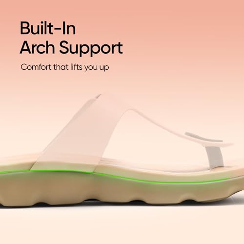 Image of Frido Cloud Comfort Sandal for Women | Lightweight Footwear with Soft PU Bounce-Back Cushioned Footbed | Arch & Heel Support | Anti-Skid Sole, Adjustable Buckle Strap | Home & Outdoor Women's Footwear