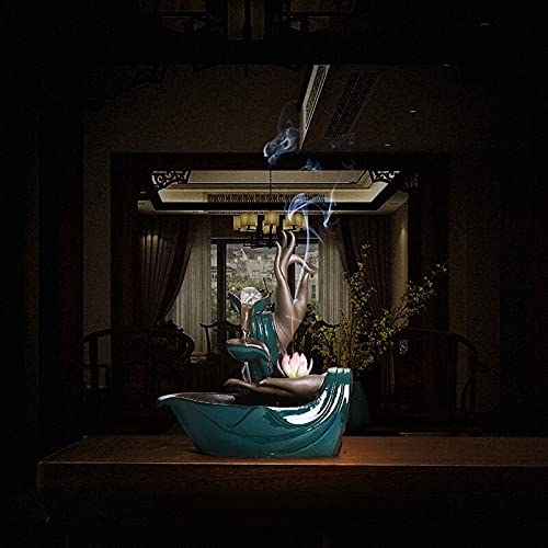 Fontaine Zen Cascade Bouddha, cadeau idéal maison et bureau - 6