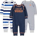 Simple Joys by Carter's Boys' 3-Pack Jumpsuits