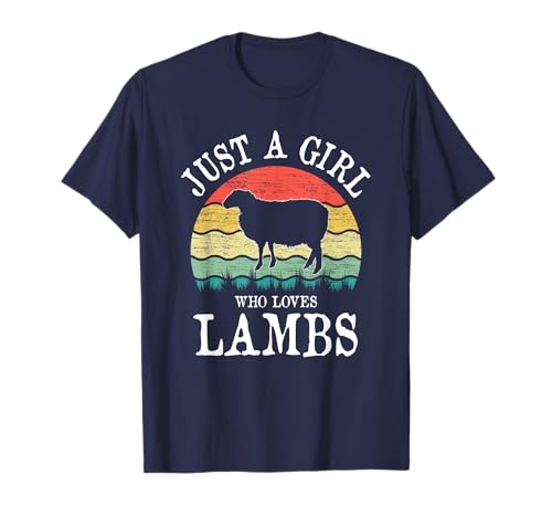 Just A Girl Who Loves Lambs Camiseta