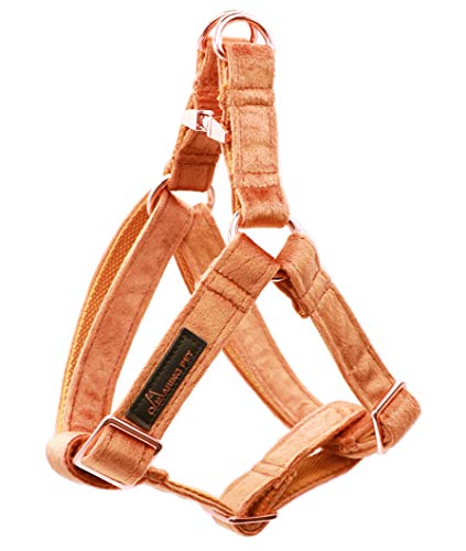 ARING PET Velvet No Pull Dog Halter Harness, Adjustable Heavy Duty for Small to Large Dogs