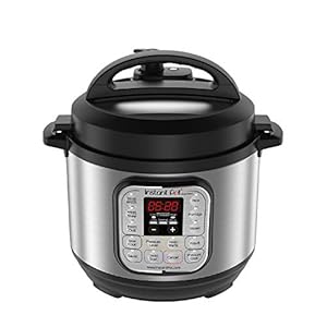 Instant Pot Duo 7-in-1 Mini Electric Pressure Cooker, Slow Rice Cooker, Steamer, Sauté, Yogurt Maker, Warmer & Sterilizer, Includes Free App with over 1900 Recipes, Stainless Steel, 3 Quart