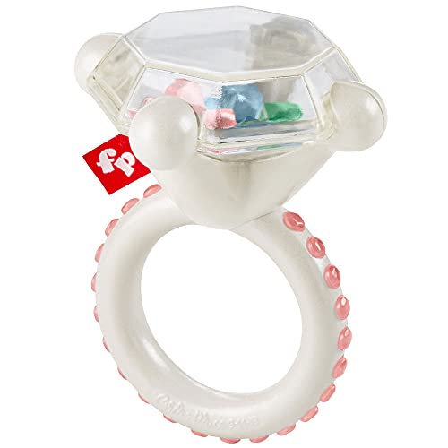Fisher-Price Chocalho Anel de Diamantes, Multicor, Mattel