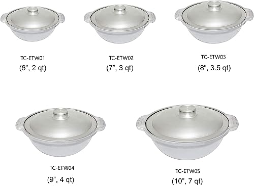 Wok de Aluminio TrueCraftware de 10 pulgadas con Tapa miniatura 4