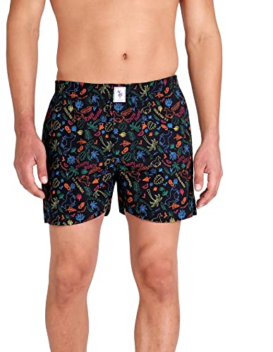 Image of U.S. Polo ASSN. Men's IYAC Back Pocket All Over Print Boxers - Pack of 1