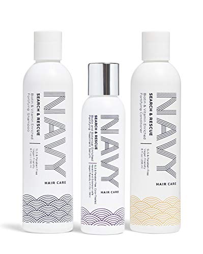NAVY Hair Care Search and Rescue The Bowline Kit - Shampoo + Conditioner + Serum (The Bowline Kit)