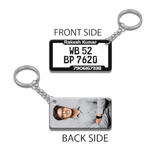 Image of FANTACIE CREATIONS Acrylic Customized Bike or Car Shape Keychains | Gift for riders
