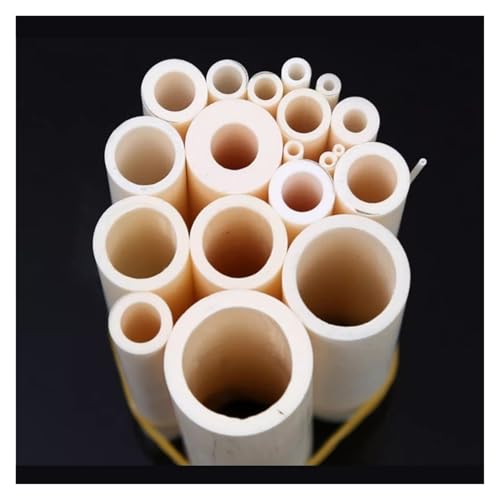 Tubos de corindón hueco de cerámica de óxido de aluminio de alta pureza 6