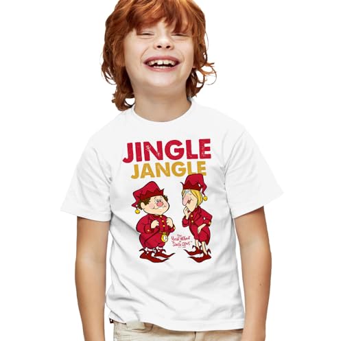 Popfunk The Year Without Santa Claus Jingle Jangle Kids T Shirt for Youth Toddler Boys and Girls