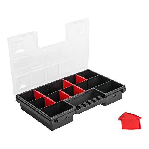 Sortimentskasten Kleinteilemagazin Sortierbox NORS12 mit Deckel Sortierkasten – Bild 5