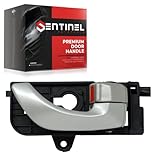 Sentinel Parts Front Right Passenger Side Inside Silver Door Handle for 2005-2008 Hyundai Sonata 82620-3K020-XZ