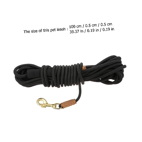 Laisse enrouleur pour chien anti-nœud avec corde de traction robuste pour éduquer les chiots - 7