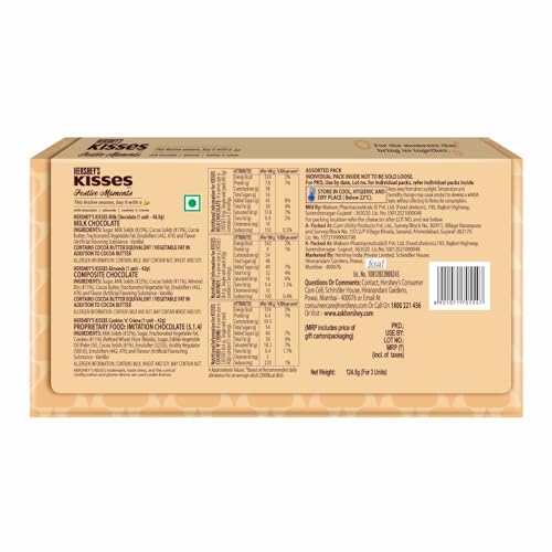 Image of Hershey's Kisses Moments Chocolate Gift Pack, 129g