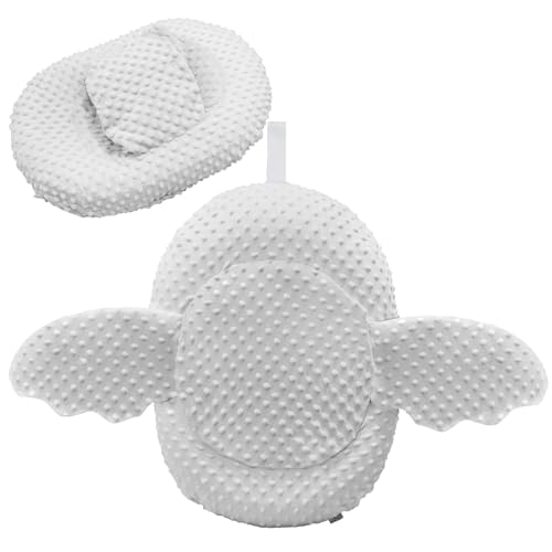 Image of KAKIBLIN Inflatable Bathtub, Bathtub Bather, Inflatable Baby Bath Bather, Swaddle Wings and Storage Bag, Portable Travel Infant Bathtub for Newborns and Infants 0-6 Months