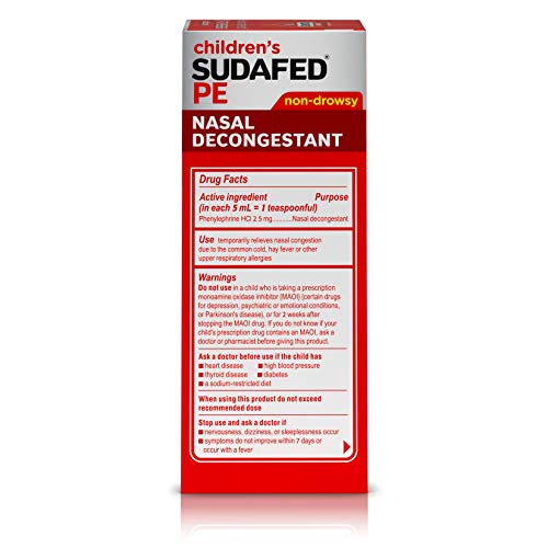Sudafed JJ-765 Children'S Pe Nasal Decongestant thumb #6