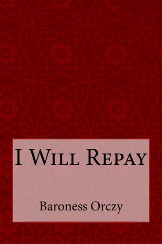 I Will Repay 1978386397 Book Cover