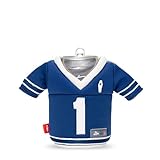 Puffin - The Gridiron Jersey - Insulated 12 oz Can Cooler I Beer Bottle & Soda Can Insulator, Keep Drinks and Beverages Cold (Navy Blue/Sandy White)