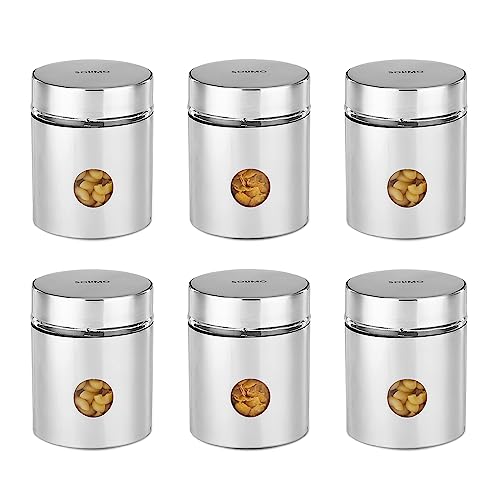 Glass Jar Set 6 900ml