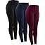9152 Black,navy Blue,red, Pack of 3
