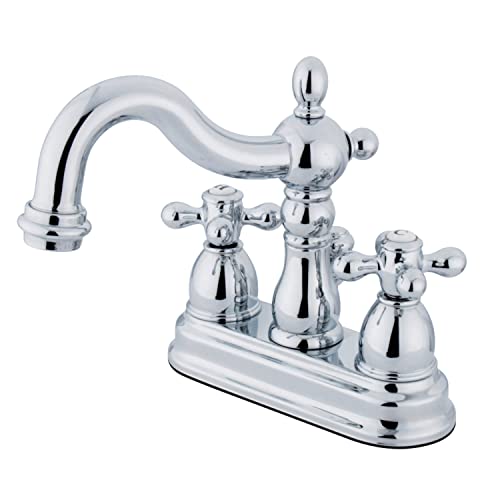 Elements of Design New Orleans EB1601AX Centerset Lavatory Faucet with Retail Pop-Up, 4-Inch,...