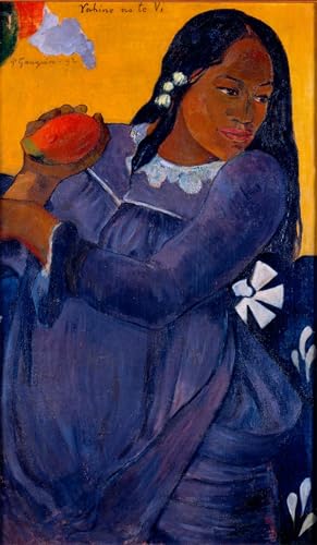 Tableau mural Vahine No Te Vi impressions d'art premium de Gauguin toile decorative 60x90