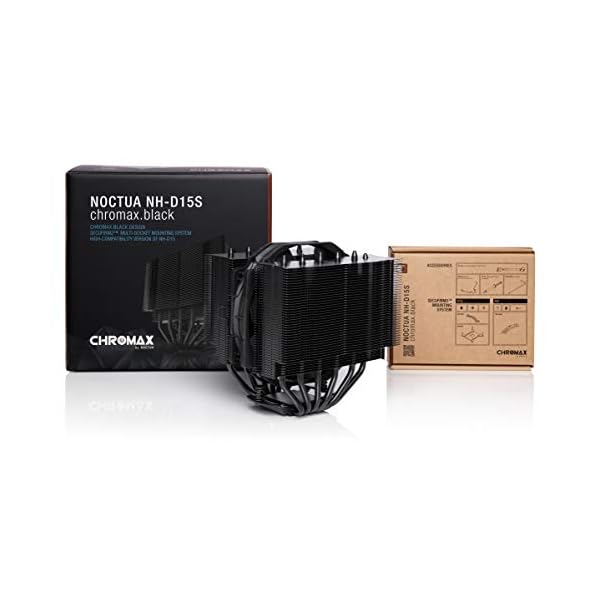 Noctua NH-D15S chromax.black, Disipador de CPU de Doble Torre con NF-A15 PWM 140 mm Ventilador (Negro) - Image 5