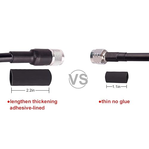 Miniatura 4 de XRDS -RF Cable N macho a N macho de 3 pies, cable de extensión coaxial KMR400 de baja pérdida para 3G4G5GLTEGPSWiFiRFHamRadio a antena o uso de