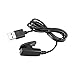 Kissmart Charger for Garmin Vivomove HR, Replacement USB Charging Cable Clip Cord for Vivomove HR Smart Watch (Black)