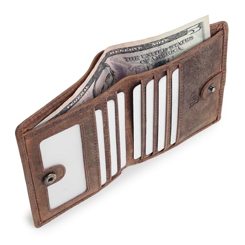 Image of TANSTITCH Men Leather Slim Wallet || Small, Minimalist & Thin Wallet || RFID Protected || Front Pocket Carry, Black