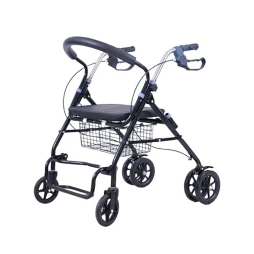 Wapik �V�j�A�p �܂肽���� �y�� �l�֕��s�⏕�� ��F�b4 �i�K�������� �Ᏸ�V�[�g�E�V���b�s���O�o�X�P�b�g�t�� �u���[�L�t�� �����O���p �g�ݗ��ĊȒP ���p�i �O�o�x�� (�u���b�N-2)