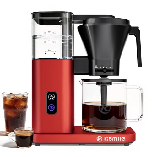 Kismile 8 Cup Drip Coffee Maker,...