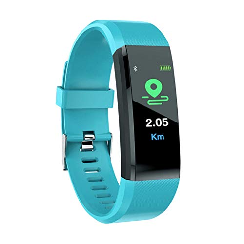 Cebbay Pulse Fitness Tracker con Monitor de Ritmo CardíAco,Reloj de Seguimiento de Actividad,Pulsera Inteligente Resistente Al Agua con Contador de Pasos para Caminar,Contador de Calorias - Verde