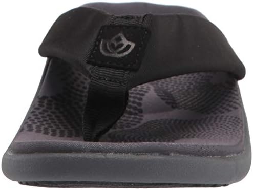 Spenco womens victoria Flip Flop, Black, 8.5 US | Image 1