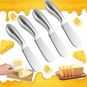 Zeaying K1304 Noże do Masła 4 sztuki
