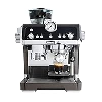 De'Longhi La Specialista EC9335.BK, Manual Espresso Coffee Machine, Black with Sensor Grinding Technology, Creates the Perfect Coffee Dose, Brewing at the Ideal Temperature
