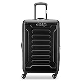 Jeep JH004C Hardside Expandable Luggage with Spinner Wheels,...