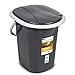 Green Blue GB320 toaleta kempingowa, 19 l, mobilny kosz toaletowy, toaleta podróżna, toaleta z wiadrem, na kemping (antracyt)