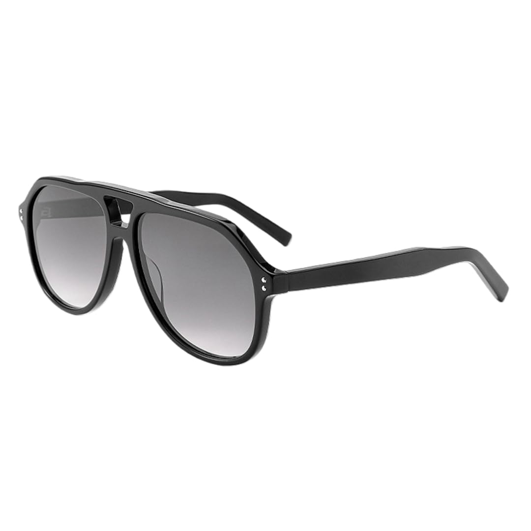 Lunettes de soleil à verres dégradés pour hommes, polarisées, style rétro, protection UV400